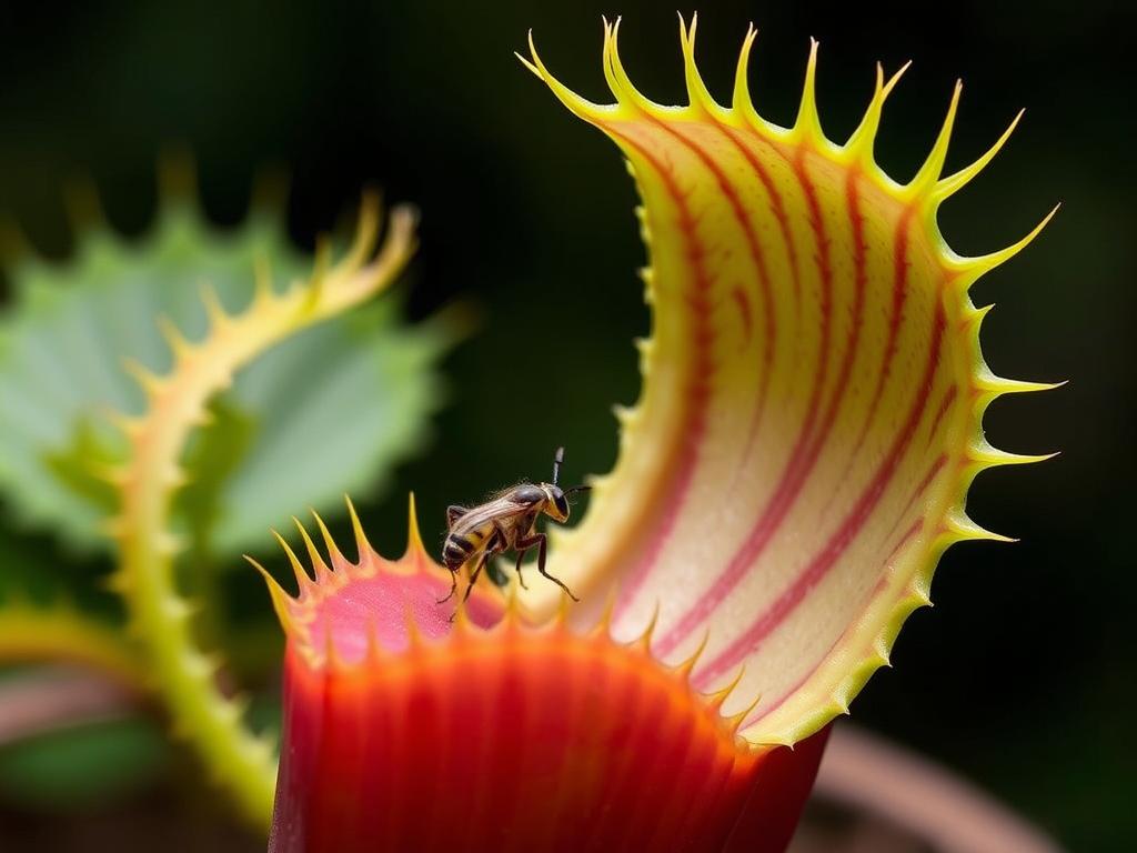 Венерина мухоловка: механизм ловли насекомых. Зачем венериной мухоловке мышечный механизм движения?