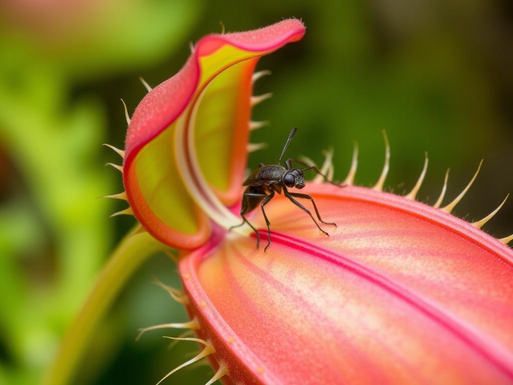 Венерина мухоловка: механизм ловли насекомых. Почему ловушка не закрывается сразу: секрет от природы