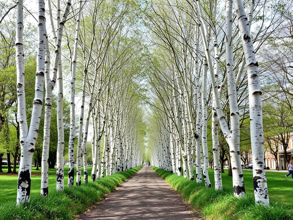 Берёзовые аллеи: почему эти деревья так любят города. Экологические и оздоровительные функции берёз в городе