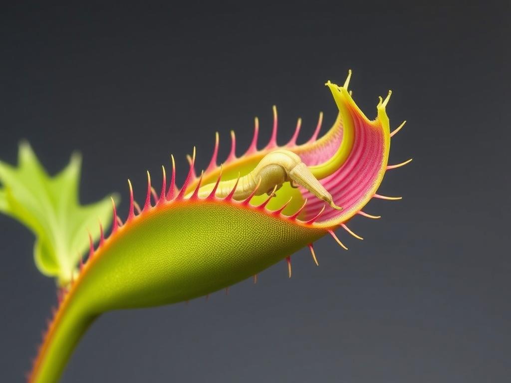 Венерина мухоловка: механизм ловли насекомых. Интересные факты о венериной мухоловке