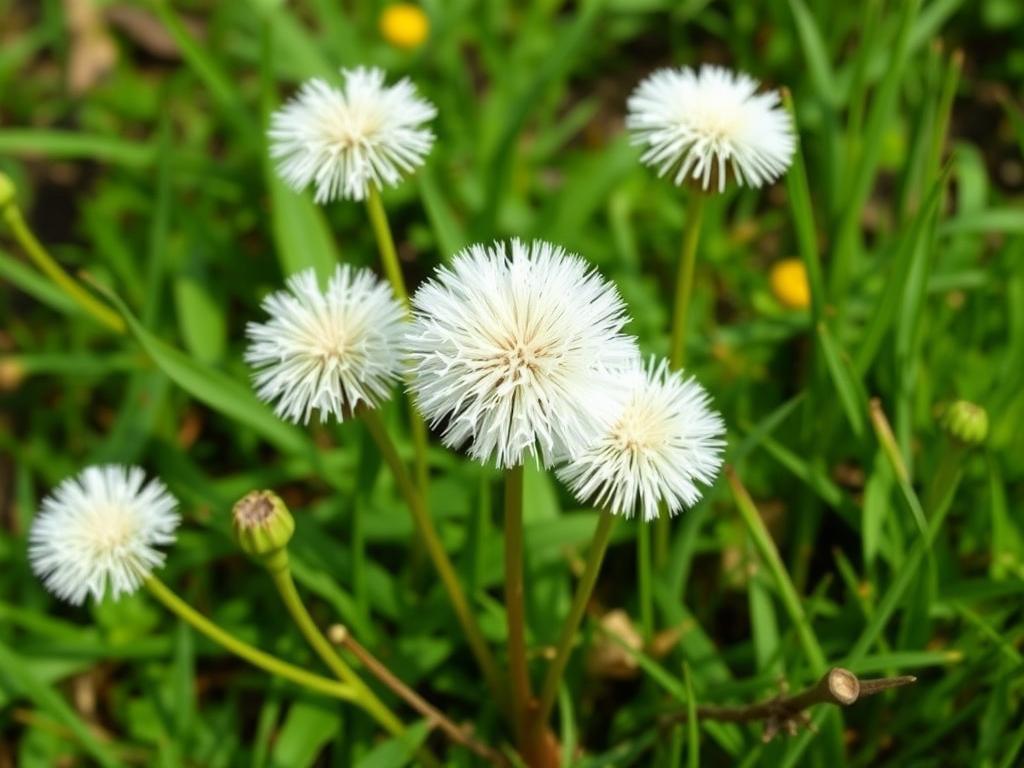 Белые одуванчики: необычные вариации привычных растений. Интересные факты и мифы о белых одуванчиках