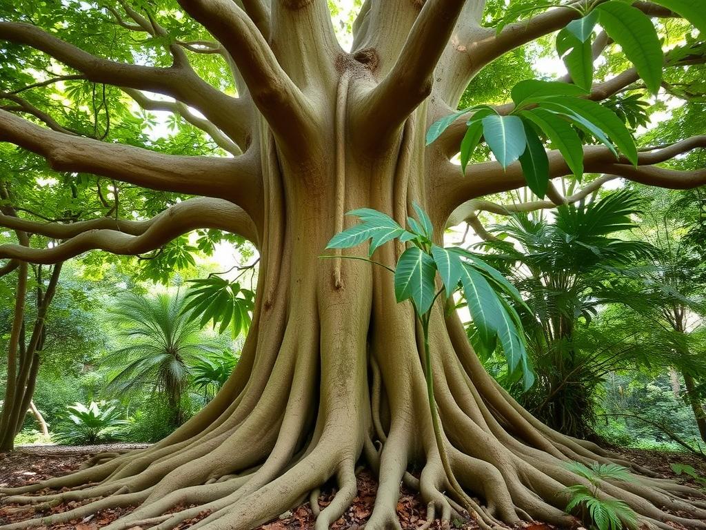 Фикус-гигант: растение с 120-метровыми корнями. Где растет фикус-гигант: естественные места обитания
