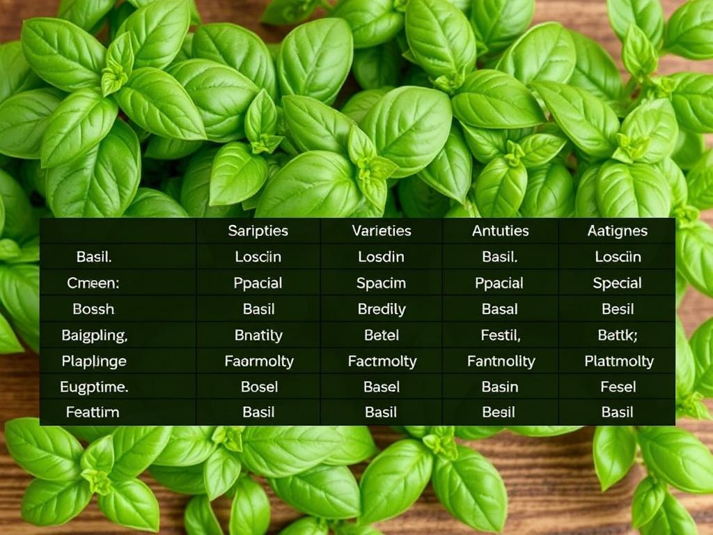 Базилик душистый: виды и сорта. Таблица различий основных видов и сортов базилика душистого