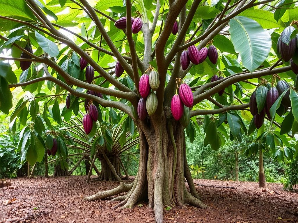 Какао-дерево: от боба до шоколада. Структура и жизненный цикл какао-дерева