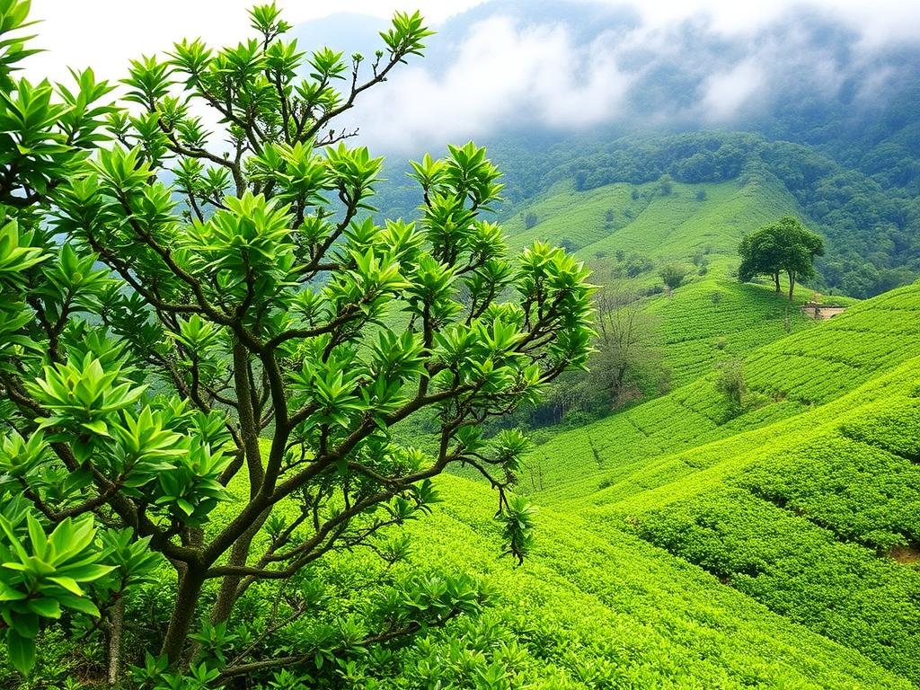 Чайный куст: секреты производства чая. Откуда берется чай: знакомство с чайным кустом