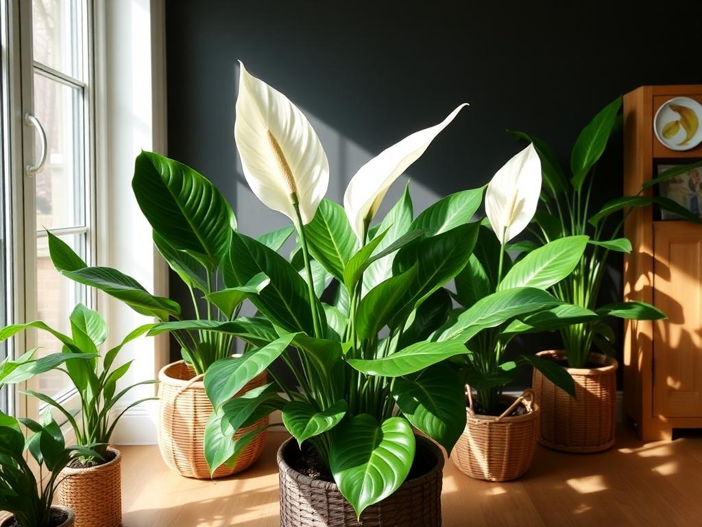 Спатифиллум: женское счастье в доме. Спатифиллум в интерьере: красивые идеи и сочетания
