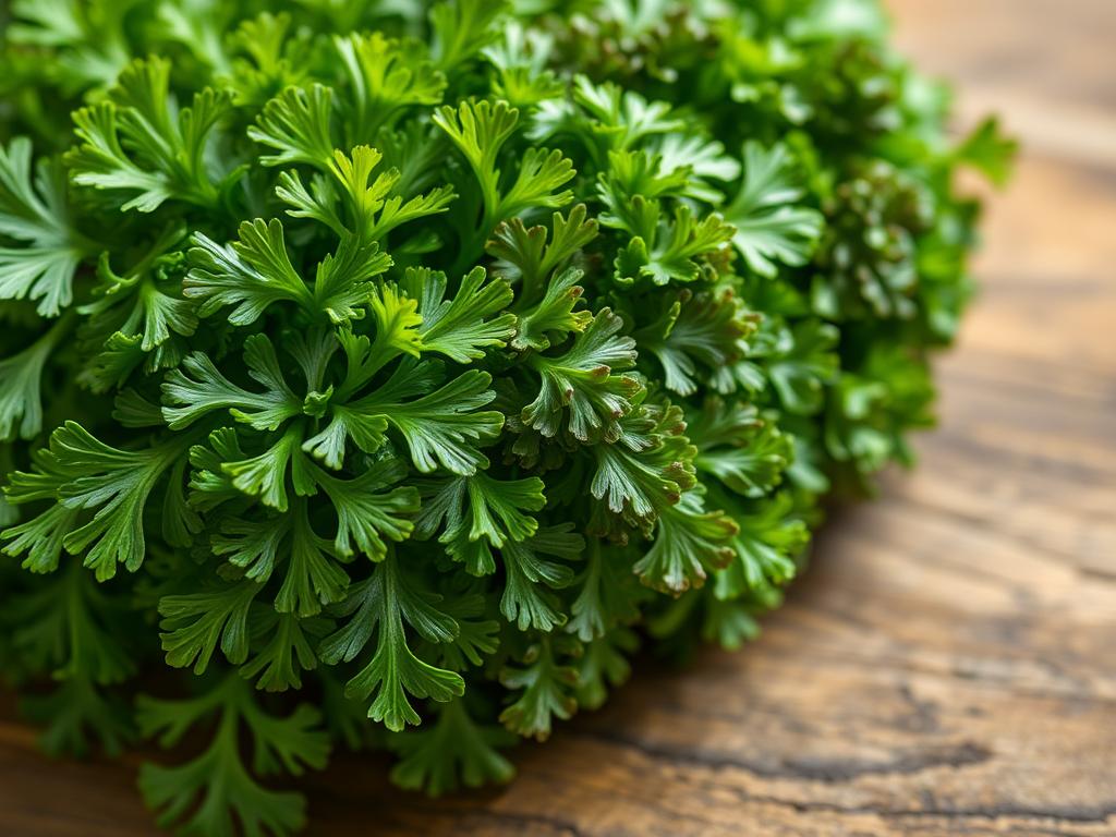 Петрушка кудрявая: витаминный состав. Заключение