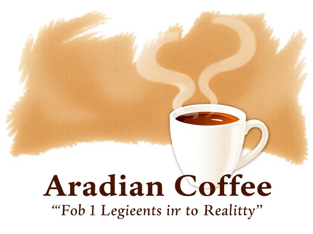 Кофе аравийский: история бодрящего напитка. Первые шаги в истории: от легенды до реальности