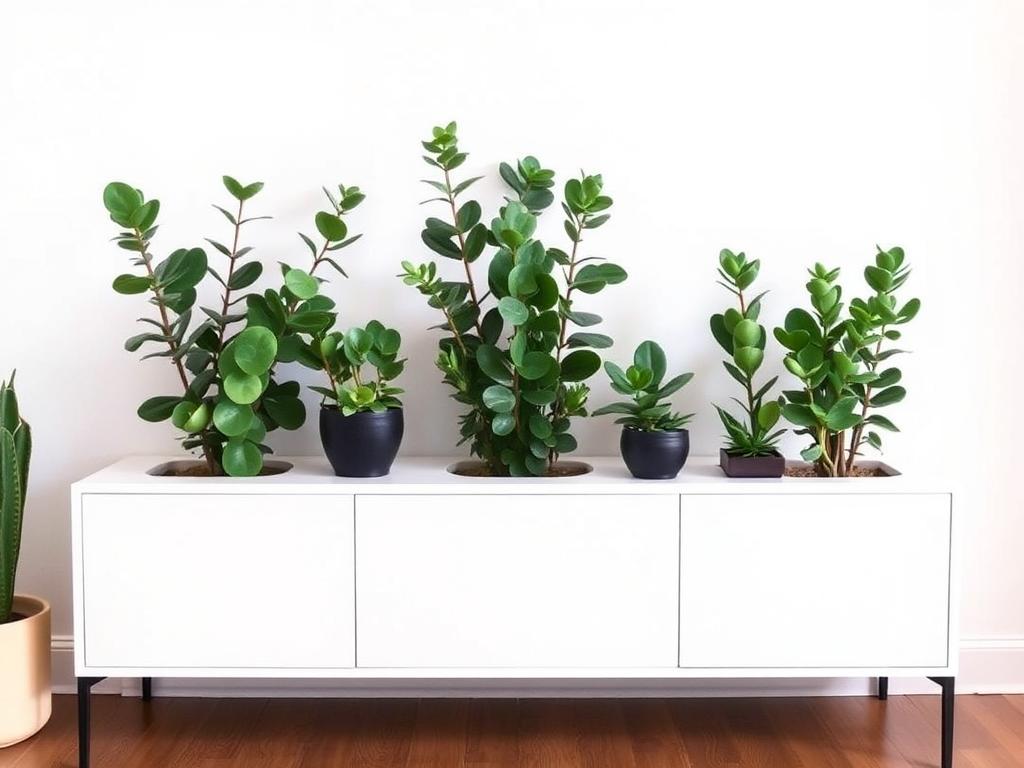 Нефритовые растения: суккуленты в современном интерьере. Как нефритовые растения вписываются в современные интерьеры