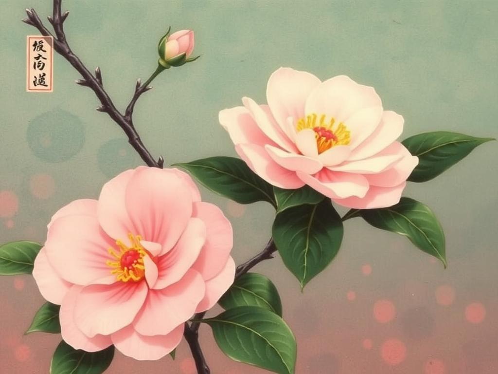 Камелия японская: цветок самураев. Как камелия японская вдохновляет художников и поэтов