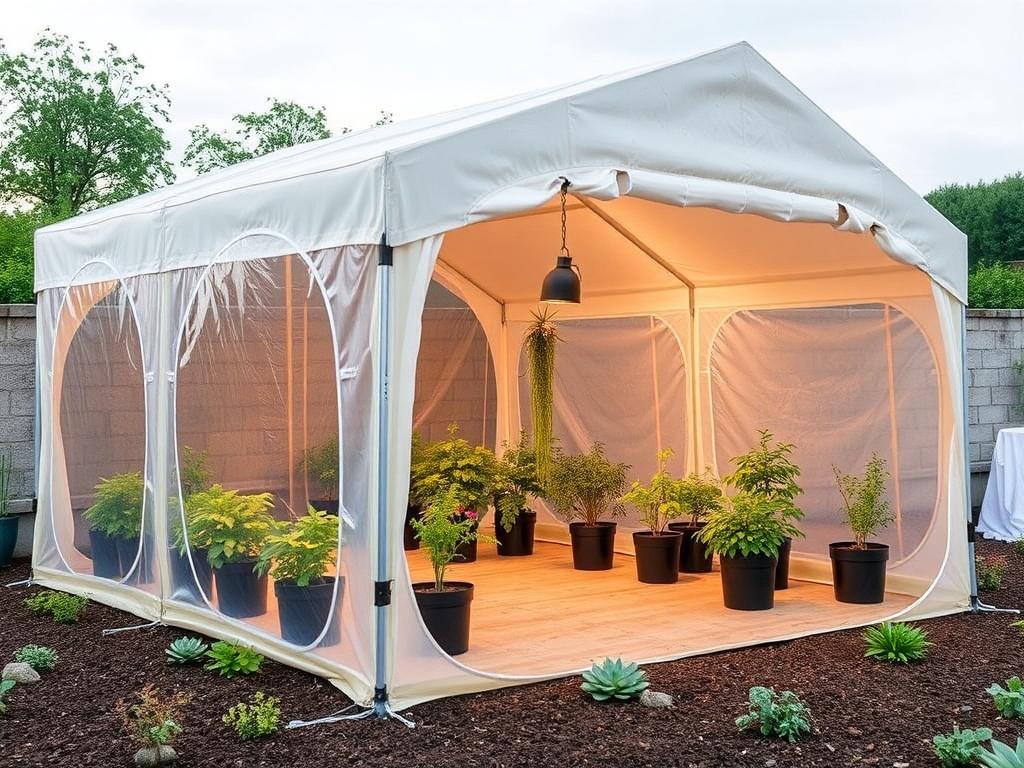 Гроутенты — компактная мини‑оранжерея для квартиры и дачи